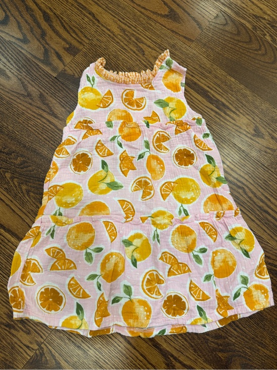 Mud Pie Other - Mud Pie Yellow and Pink Gingham Detail Girls Top